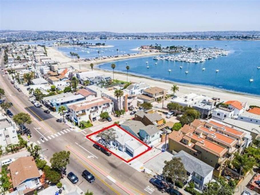 Beach-2-Bay 2Br - In The Heart Of Mission Beach サンディエゴ エクステリア 写真